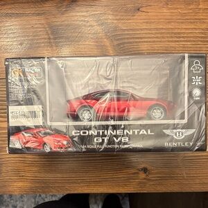 Bentley Continental GT V8 Red Diecast Toy Car remote controlled